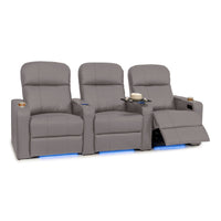 Venetian Italian Leather Home Theater Seating