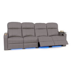 Venetian Italian Leather Home Theater Seating