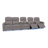 Venetian Italian Leather Home Theater Seating