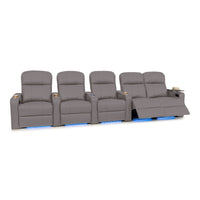 Venetian Italian Leather Home Theater Seating
