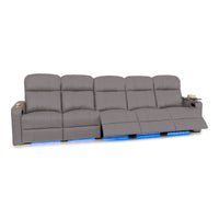 Venetian Italian Leather Home Theater Seating