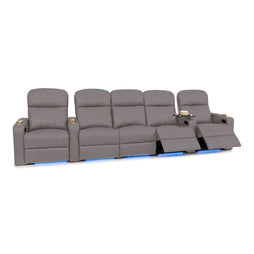 Venetian Italian Leather Home Theater Seating