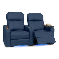 Venetian Italian Leather Home Theater Seating