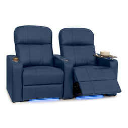 Venetian Italian Leather Home Theater Seating