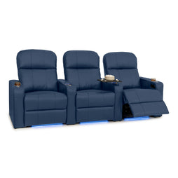 Venetian Italian Leather Home Theater Seating