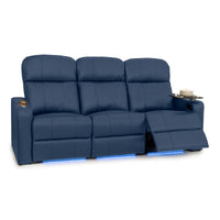 Venetian Italian Leather Home Theater Seating