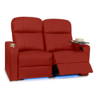 Venetian Italian Leather Home Theater Seating