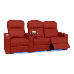 Venetian Italian Leather Home Theater Seating