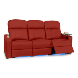 Venetian Italian Leather Home Theater Seating