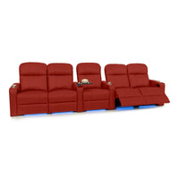 Venetian Italian Leather Home Theater Seating