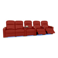 Venetian Italian Leather Home Theater Seating