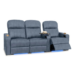 Venetian Italian Leather Home Theater Seating