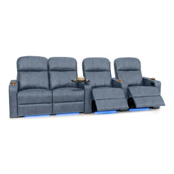 Venetian Italian Leather Home Theater Seating