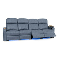Venetian Italian Leather Home Theater Seating