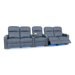 Venetian Italian Leather Home Theater Seating