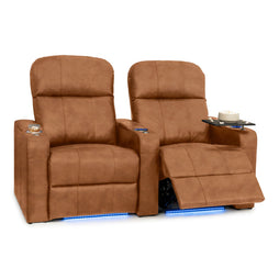 Venetian Italian Leather Home Theater Seating