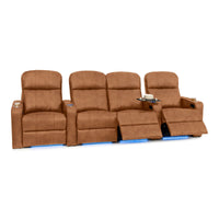 Venetian Italian Leather Home Theater Seating