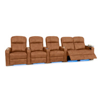 Venetian Italian Leather Home Theater Seating