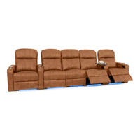 Venetian Italian Leather Home Theater Seating