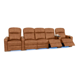 Venetian Italian Leather Home Theater Seating