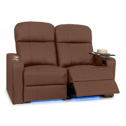 Venetian Italian Leather Home Theater Seating