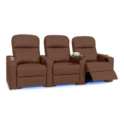 Venetian Italian Leather Home Theater Seating