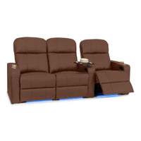 Venetian Italian Leather Home Theater Seating