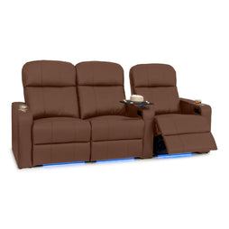 Venetian Italian Leather Home Theater Seating