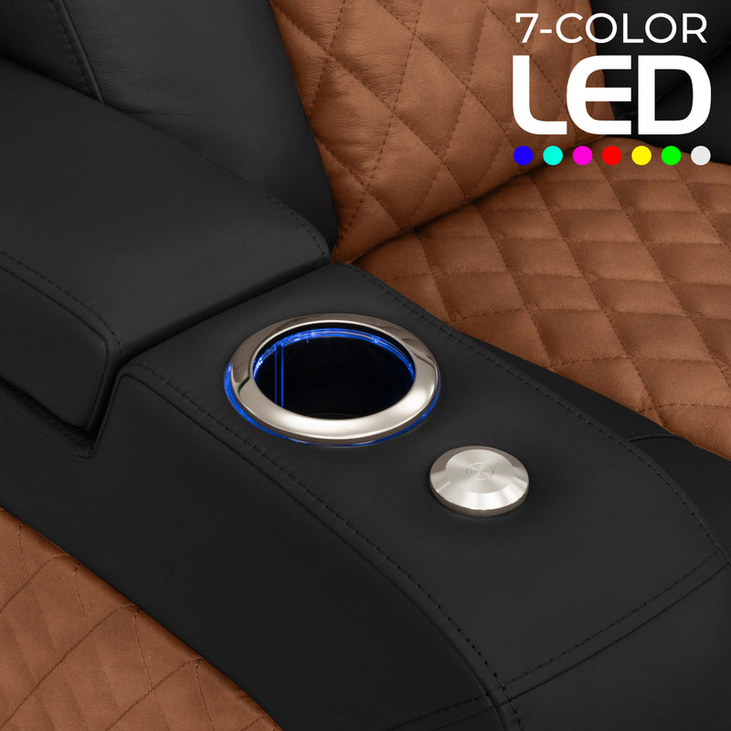 7-Color LED Cupholders Ambient 7-color led lighting for