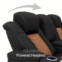 Anthem LT HeatZeroᵀᴹ Italian Leather Home Theater Loveseat