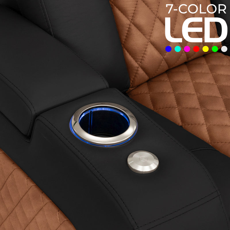 7-Color LED Cupholders Ambient 7-color led lighting for