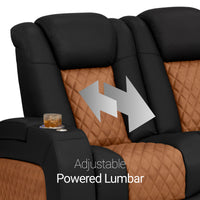 Anthem LT HeatZeroᵀᴹ Italian Leather Home Theater Sofa & Loveseat