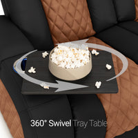 Anthem LT HeatZeroᵀᴹ Italian Leather Home Theater Sofa & Loveseat