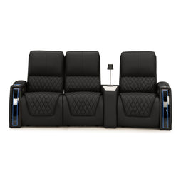 Apex CoolZeroᵀᴹ Wedge Console Italian Leather Home Theater Seats