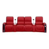 Apex CoolZeroᵀᴹ Wedge Console Italian Leather Home Theater Seats