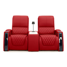 Apex CoolZeroᵀᴹ Console Table Italian Leather Home Theater Seats