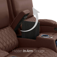 Apex CoolZeroᵀᴹ Italian Leather Home Theater Seats