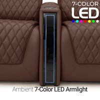 Apex CoolZeroᵀᴹ Italian Leather Home Theater Seats