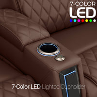 Apex CoolZeroᵀᴹ Italian Leather Home Theater Seats