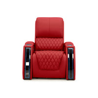 Apex CoolZeroᵀᴹ Italian Leather Home Theater Seating Single Recliner