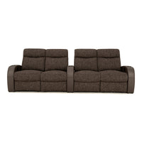 Rialto Italian Leather & Fabric Home Theater Seating