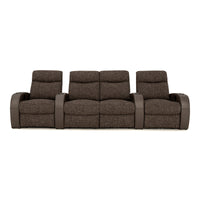 Rialto Italian Leather & Fabric Home Theater Seating