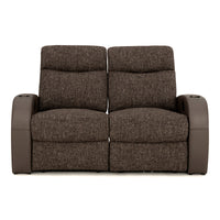 Rialto Italian Leather & Fabric Home Theater Seating