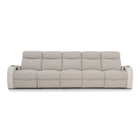 Rialto Italian Leather & Fabric Home Theater Seating