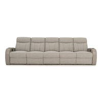 Rialto Italian Leather & Fabric Home Theater Seating