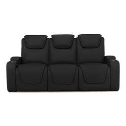 Seatcraft Vienna Sofa Italian Leather, Powered Headrest & Lumbar, Power Recline