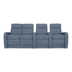 Rialto BACKROW Theater Seating®, Power Recline, Italian Leather