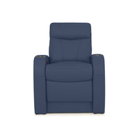 Rialto BACKROW Theater Seating®, Power Recline, Italian Leather, Single Recliner