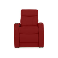 Rialto BACKROW Theater Seating®, Power Recline, Italian Leather, Single Recliner