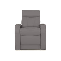 Rialto BACKROW Theater Seating®, Power Recline, Italian Leather, Single Recliner